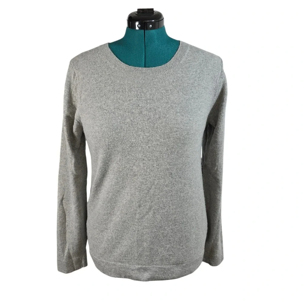 J.Crew Factory Womens Crewneck Sweater In Extra Soft Yarn Size L Wool‎ Blend